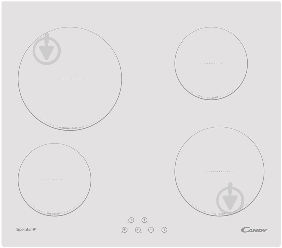 Варильна поверхня електрична Candy CH 64 CB - фото 1 Варильна поверхня електрична Candy CH 64 CB - фото 1