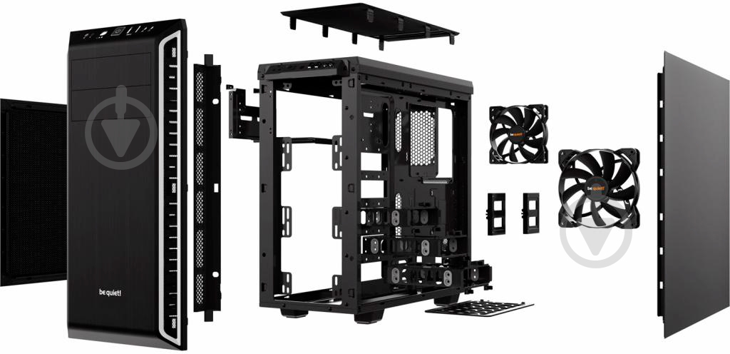 Корпус be quiet! Pure Base 600 Black-Silver (BG022) - фото 9