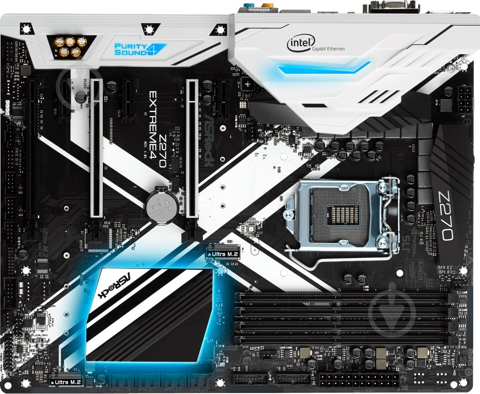 Материнская плата ASRock Z270_EXTREME4 (Socket 1151, Intel Z270, ATX) - фото 1