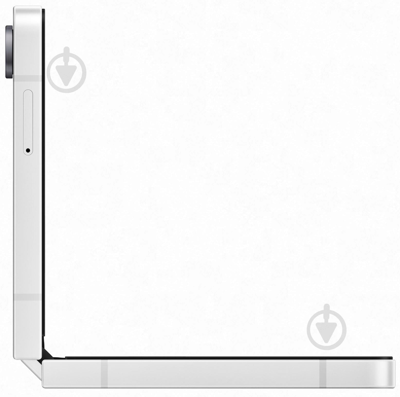 Смартфон Samsung Galaxy Flip7 FE 5G 8/256GB white (SM-F761BZWHSEK) - фото 8