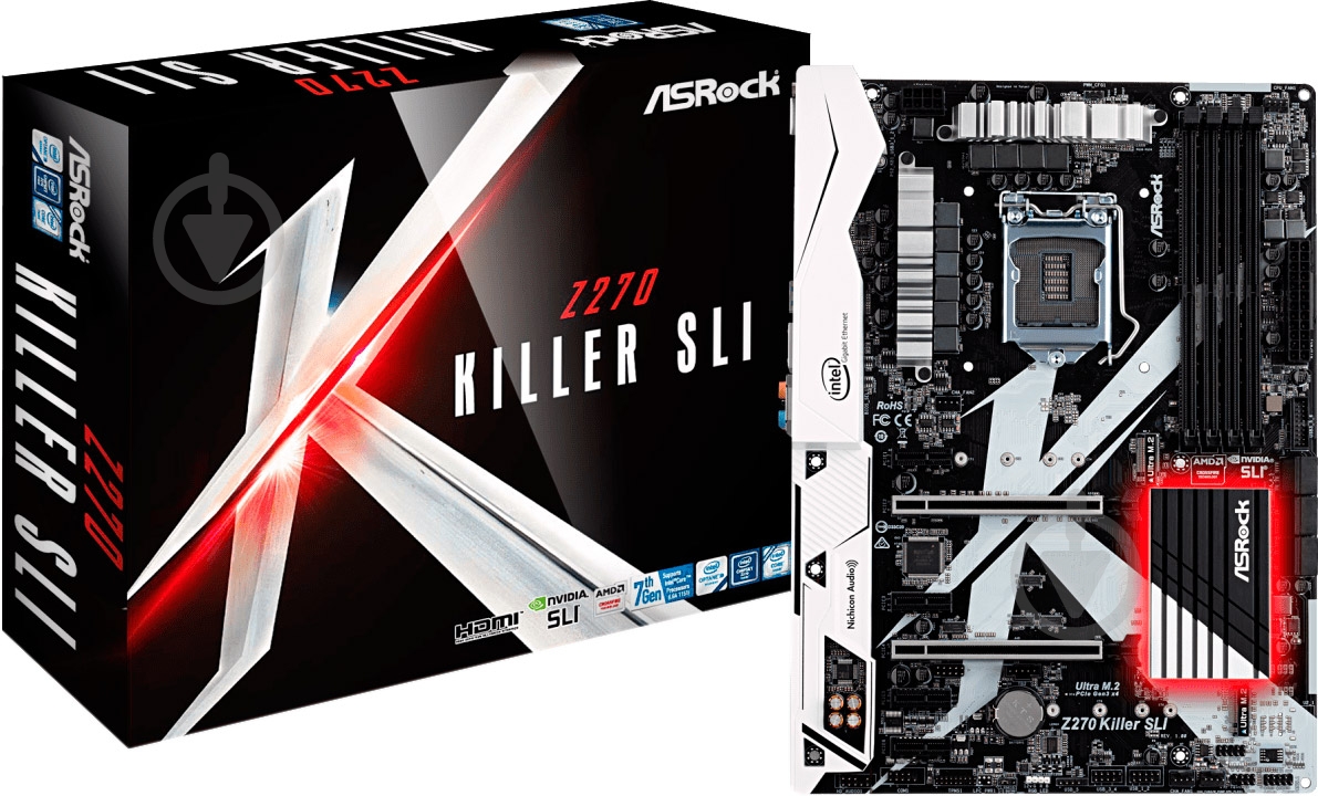 Материнская плата ASRock Z270_KILLER_SLI (Socket 1151, Intel Z270, ATX) - фото 5