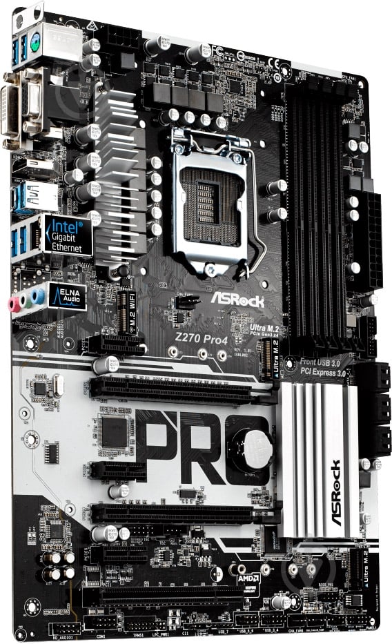 Материнская плата ASRock Z270_PRO4 (Socket 1151, Intel Z270, ATX) - фото 2