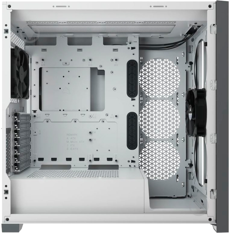 Корпус Corsair 5000D Tempered Glass White (CC-9011209-WW) - фото 11 Корпус Corsair 5000D Tempered Glass White (CC-9011209-WW) - фото 11