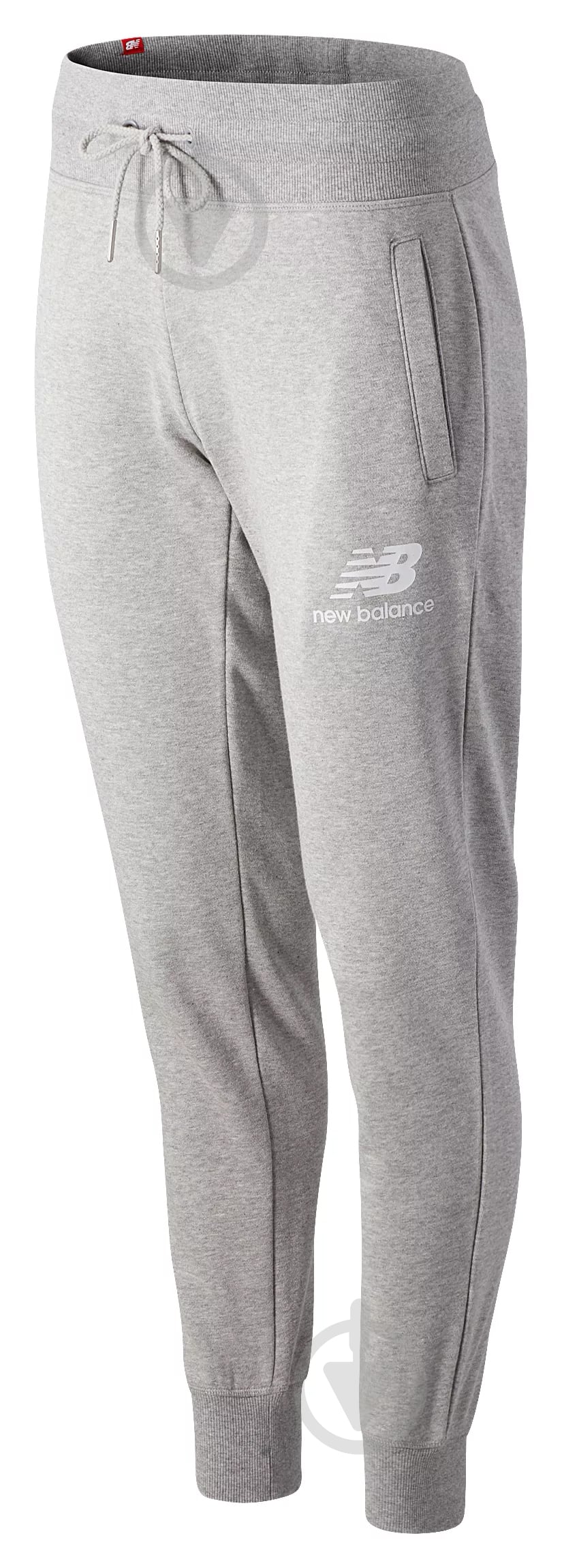 Брюки New Balance ESSENTIALS FT WP03530AG р. XS серый - фото 1