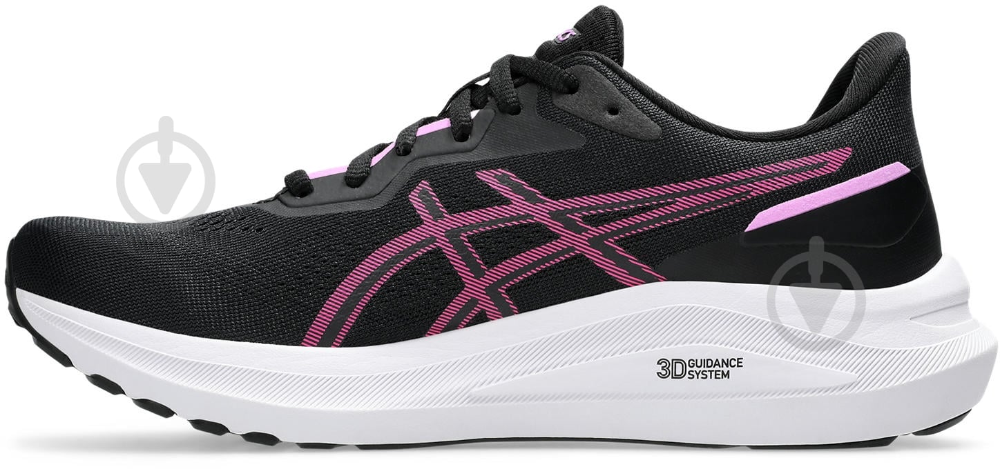 Кроссовки женские Asics GT-1000 13 1012B663-005 р.40,5 черные с розовым - фото 3