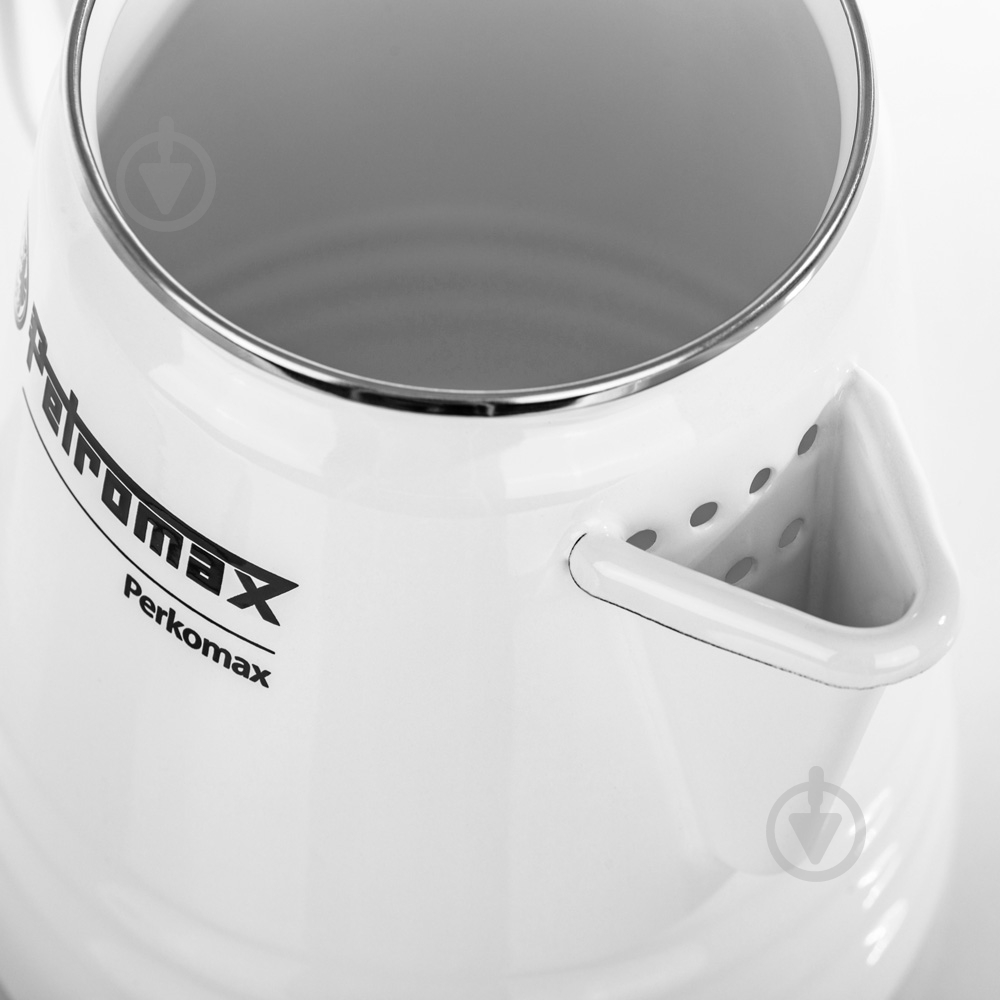 Кофеварка-перколятор Petromax 1,3 л Tea and Coffee Percolator Perkomax белый - фото 2 Кофеварка-перколятор Petromax 1,3 л Tea and Coffee Percolator Perkomax белый - фото 2