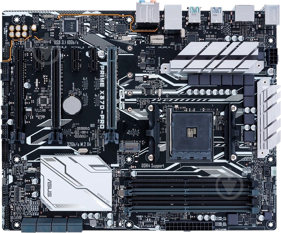 Материнская плата Asus PRIME_X370-PRO (Socket AM4, AMD X370, ATX) - фото 1