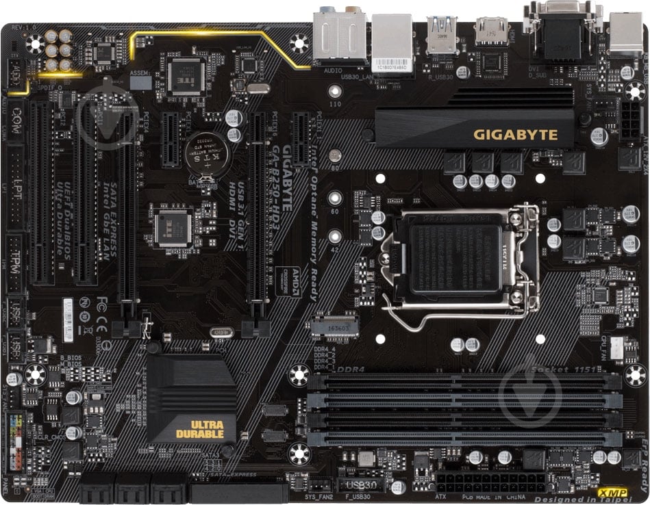 Материнская плата Gigabyte GA-B250-HD3 (Socket 1151, Intel B250, ATX) - фото 1 Материнская плата Gigabyte GA-B250-HD3 (Socket 1151, Intel B250, ATX) - фото 1