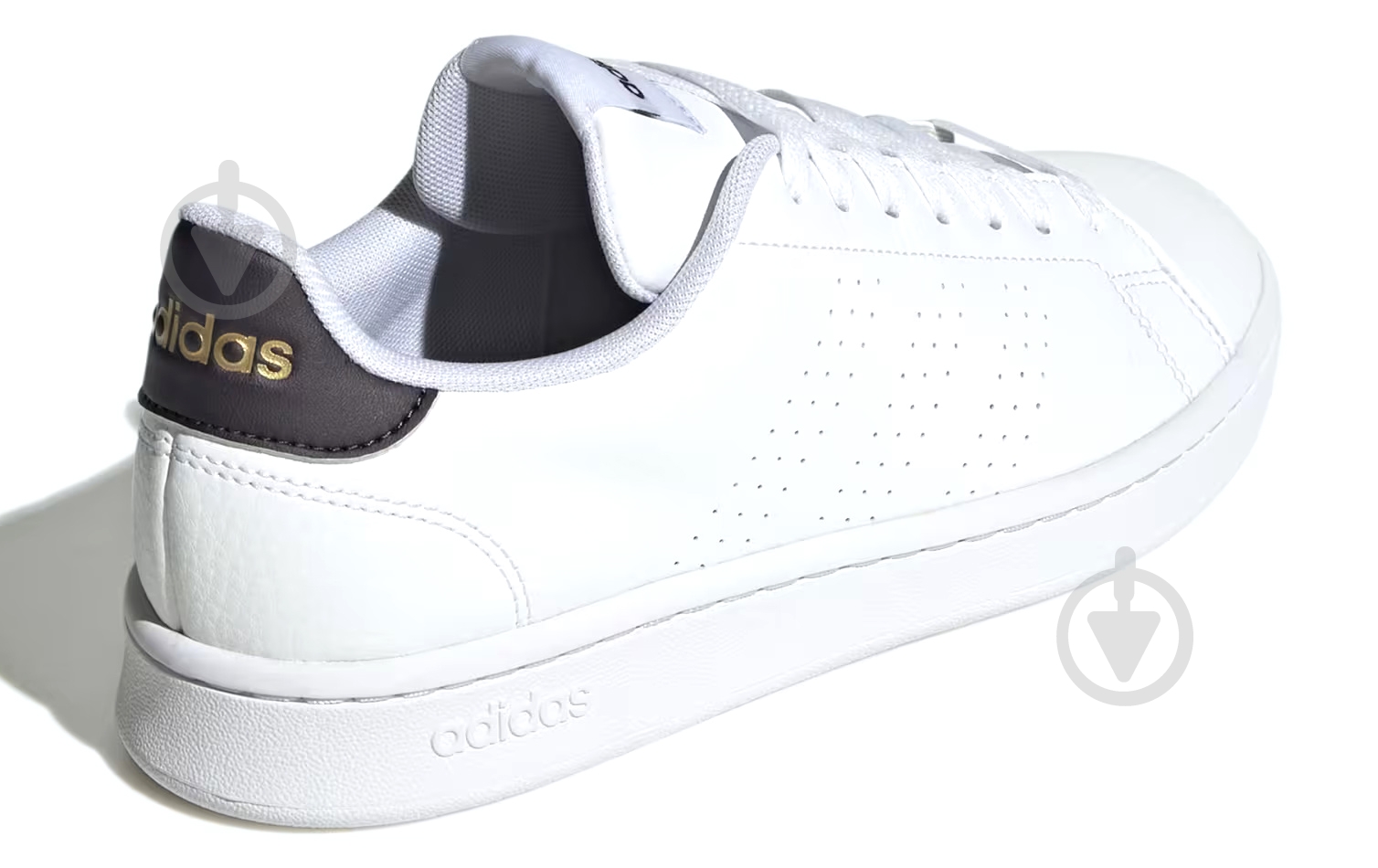 Кроссовки женские демисезонные Adidas ADVANTAGE IF6106 р.40 2/3 белые - фото 4