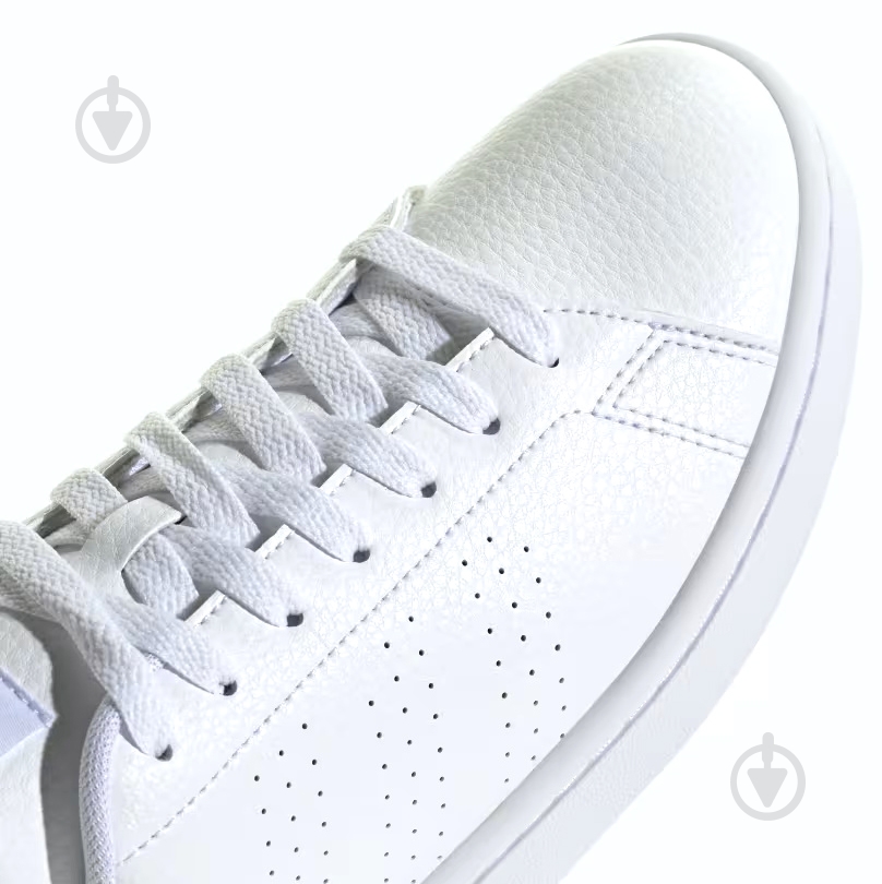 Кроссовки женские демисезонные Adidas ADVANTAGE IF6106 р.40 2/3 белые - фото 7