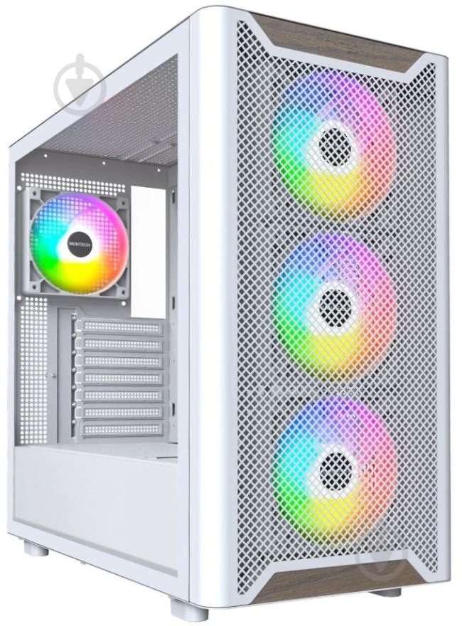 Корпус Montech XR WOOD White - фото 1