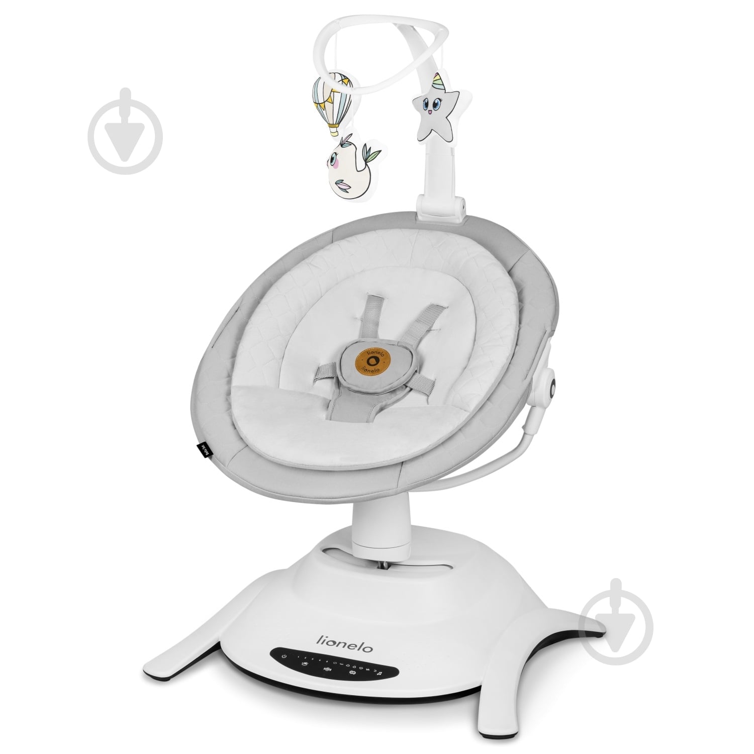 Кресло-качалка Lionelo LO-BELLA GREY CONCRETE - фото 1