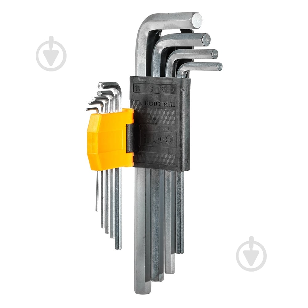 Набор ключей шестигранных INGCO HHK11091 - фото 3