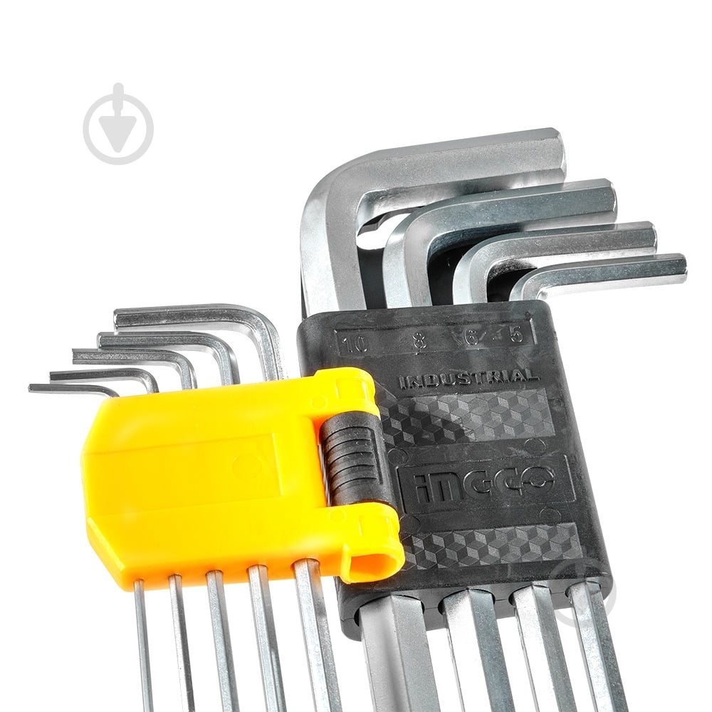 Набор ключей шестигранных INGCO HHK11091 - фото 2