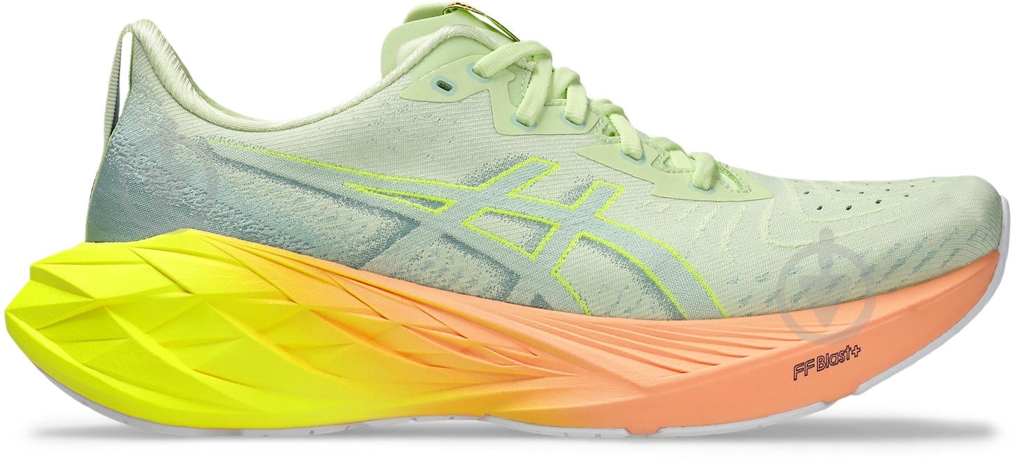 Кроссовки мужские Asics NOVABLAST 4 PARIS 1011B955-750 р.44 светло-зеленые - фото 1