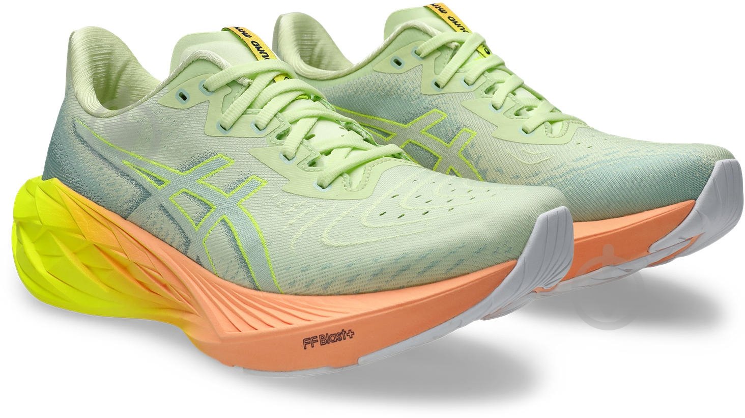 Кроссовки мужские Asics NOVABLAST 4 PARIS 1011B955-750 р.44 светло-зеленые - фото 4