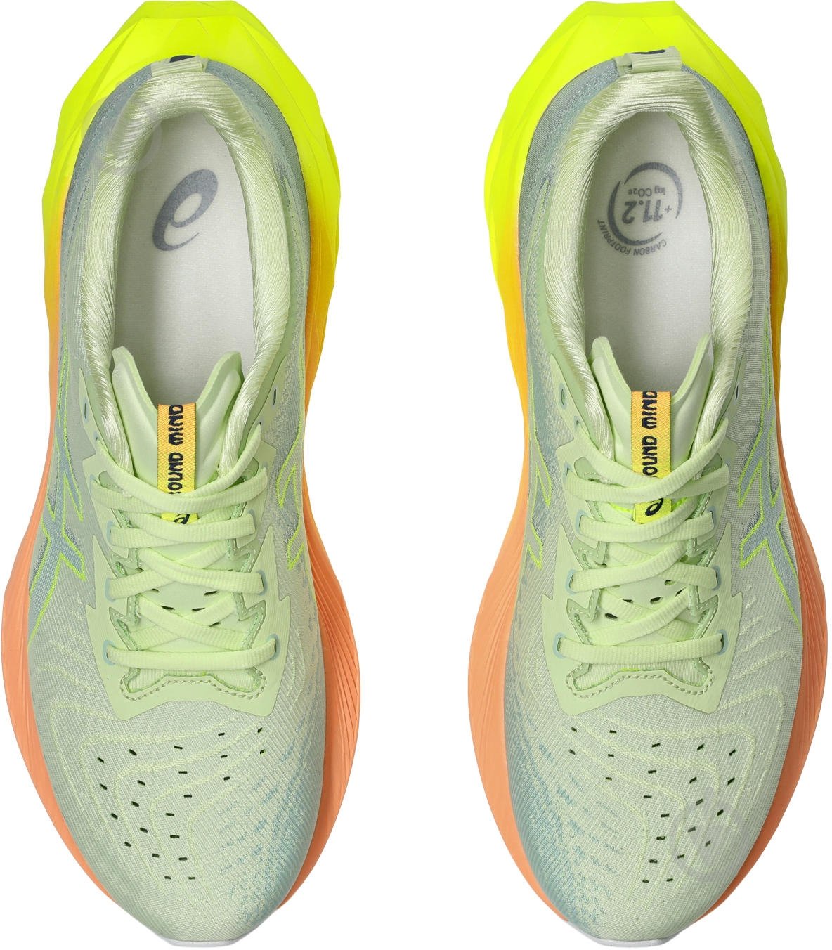 Кроссовки мужские Asics NOVABLAST 4 PARIS 1011B955-750 р.44 светло-зеленые - фото 7