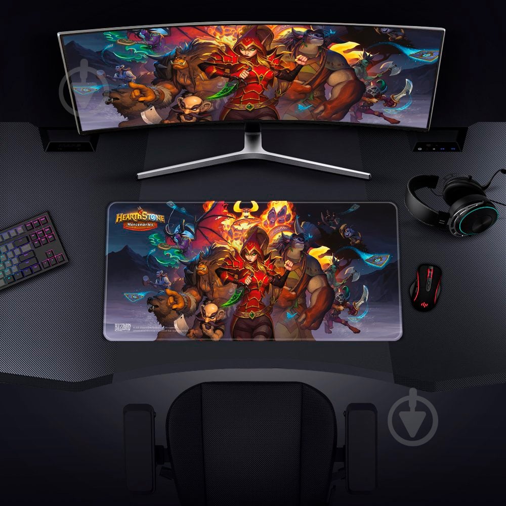Коврик для мышки Blizzard Hearthstone Mercenaries XL (FBLMPHSMERCEN21XL) - фото 4 Коврик для мышки Blizzard Hearthstone Mercenaries XL (FBLMPHSMERCEN21XL) - фото 4