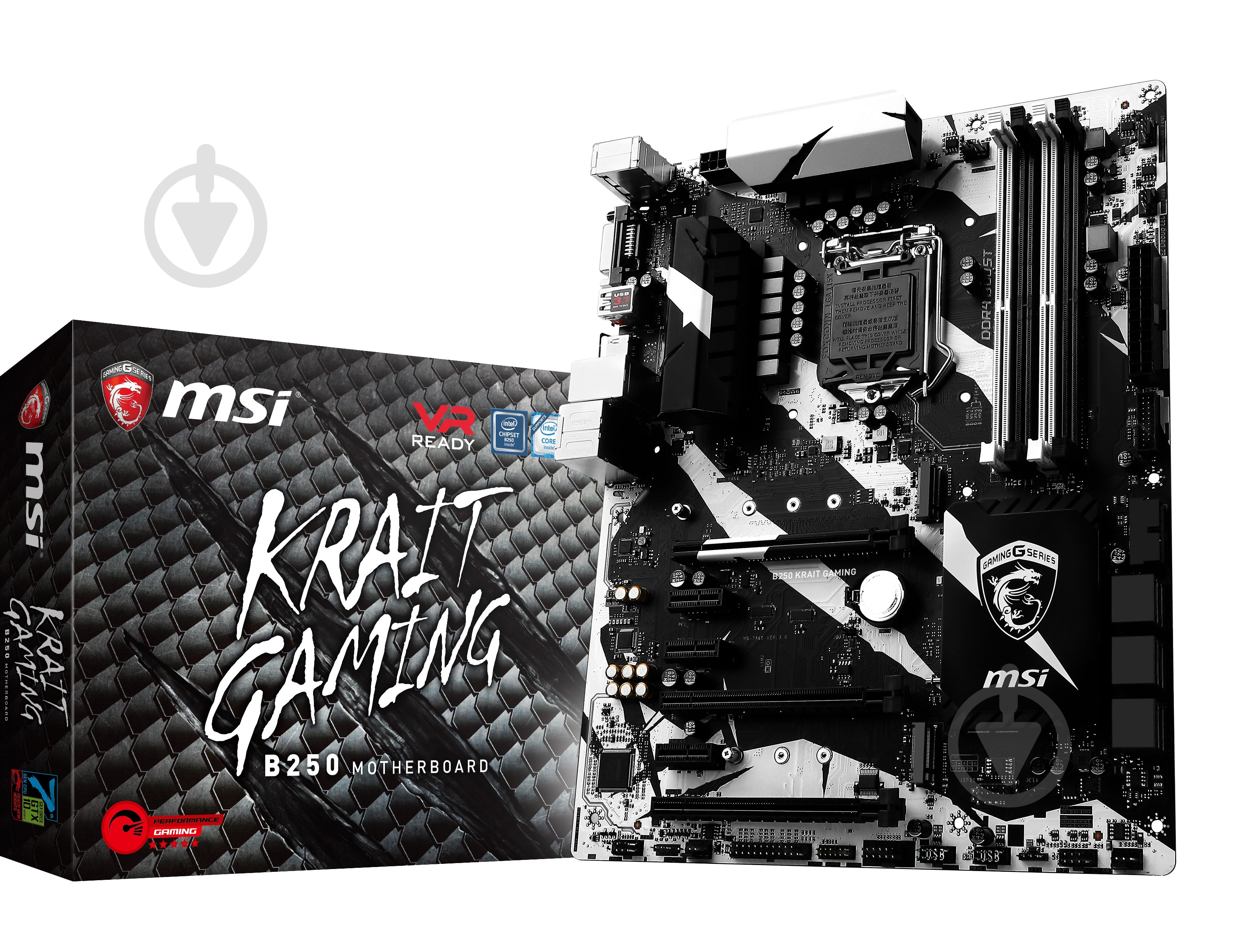 Материнская плата MSI B250_KRAIT_GAMING (Socket 1151, Intel B250, ATX) - фото 7 Материнская плата MSI B250_KRAIT_GAMING (Socket 1151, Intel B250, ATX) - фото 7