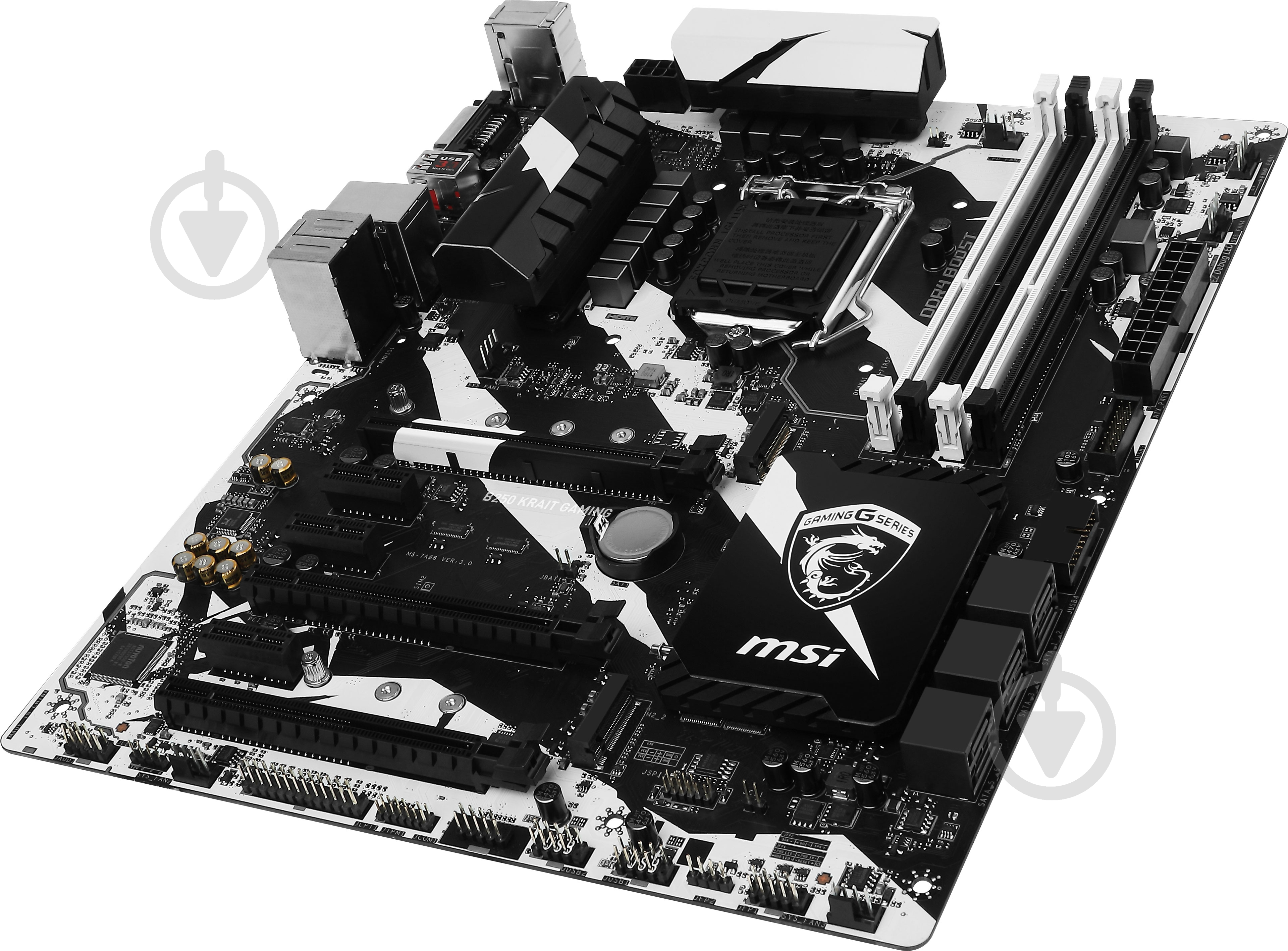 Материнская плата MSI B250_KRAIT_GAMING (Socket 1151, Intel B250, ATX) - фото 5 Материнская плата MSI B250_KRAIT_GAMING (Socket 1151, Intel B250, ATX) - фото 5