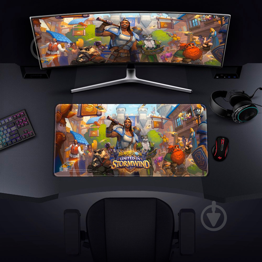 Коврик для мышки Blizzard Hearthstone Mercenaries XL (FBLMPHSUNSTWD21XL) - фото 4 Коврик для мышки Blizzard Hearthstone Mercenaries XL (FBLMPHSUNSTWD21XL) - фото 4
