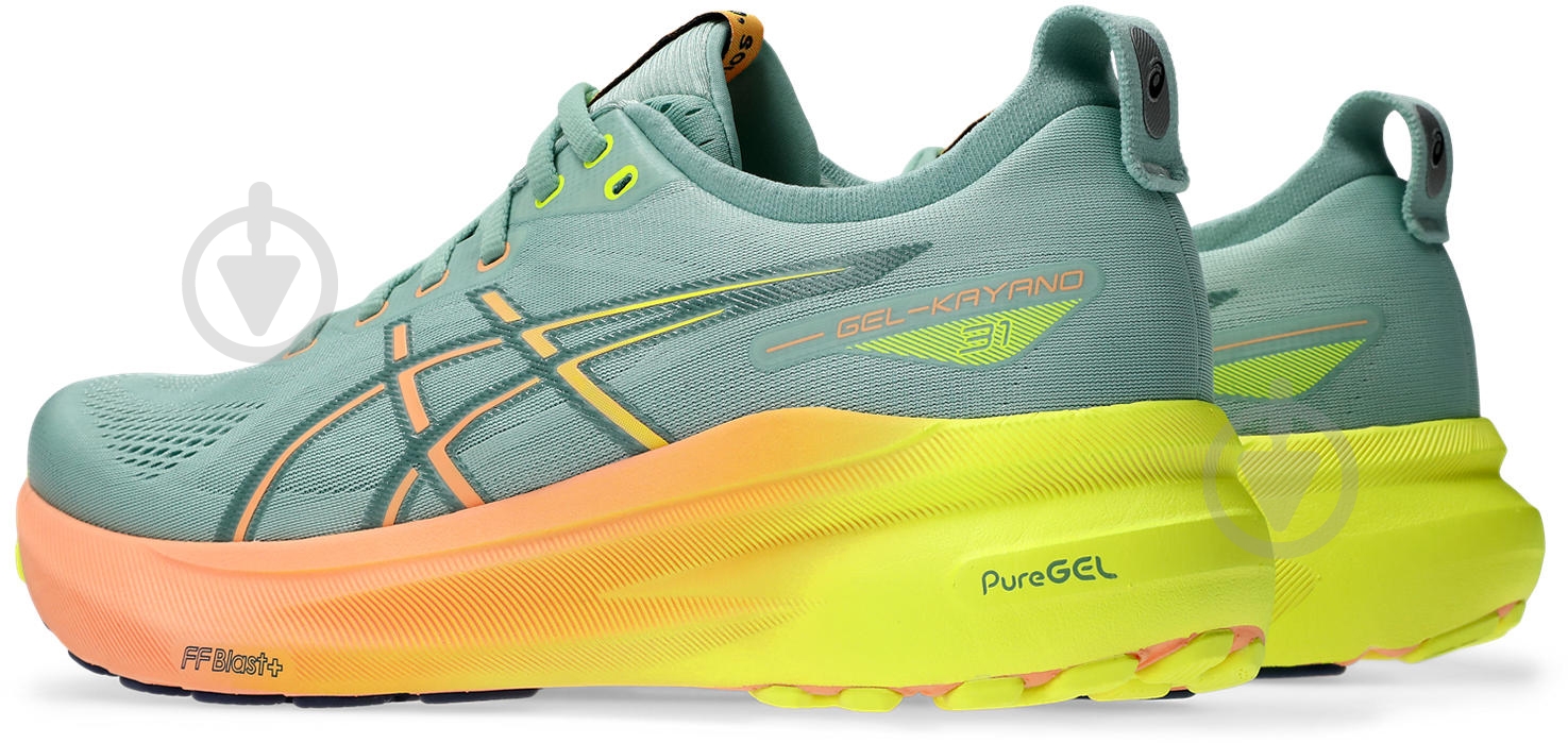 Кроссовки мужские Asics GEL-KAYANO 31 PARIS 1011B929-750 р.44 светло-зеленые - фото 5