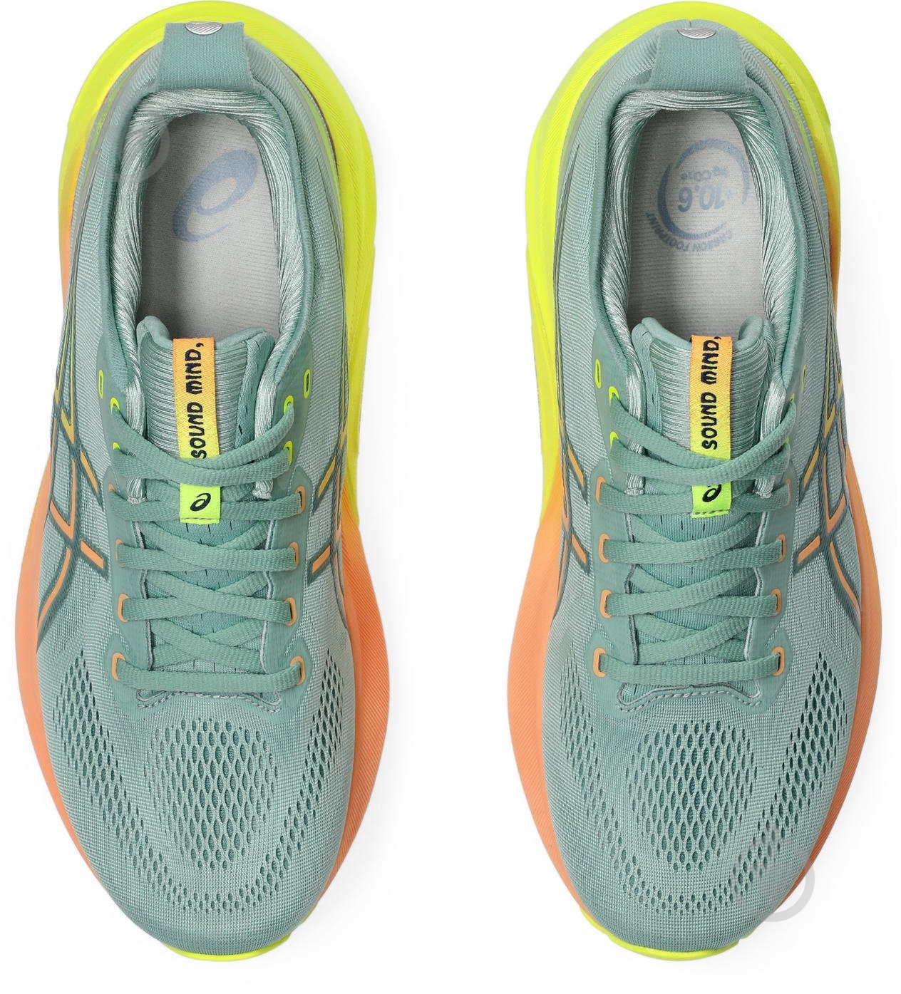 Кроссовки мужские Asics GEL-KAYANO 31 PARIS 1011B929-750 р.44 светло-зеленые - фото 7