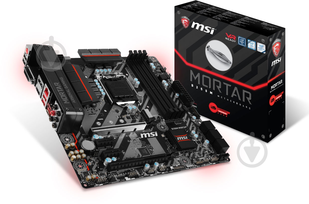Материнська плата MSI B250M_MORTAR (Socket 1151, Intel B250, mirco ATX) - фото 5