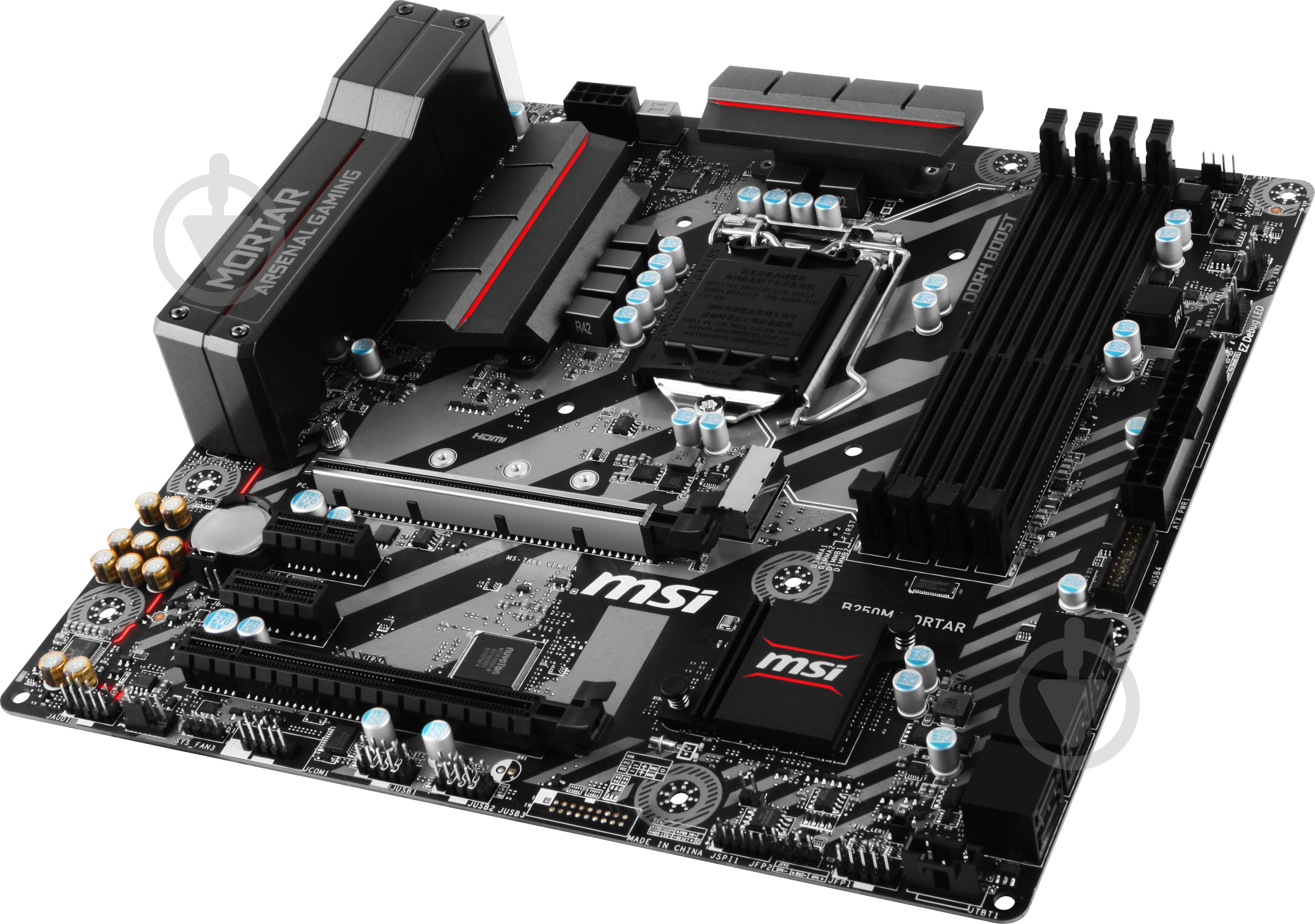 Материнська плата MSI B250M_MORTAR (Socket 1151, Intel B250, mirco ATX) - фото 3