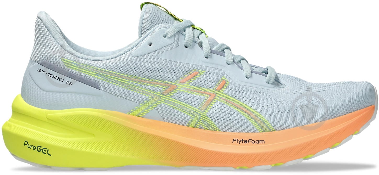 Кроссовки мужские Asics GT-1000 13 PARIS 1011B952-750 р.44 серые - фото 1