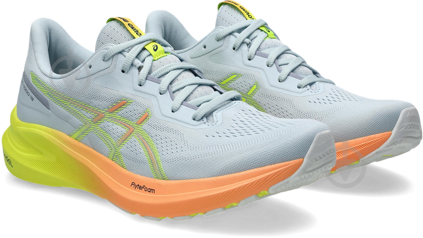 Кроссовки мужские Asics GT-1000 13 PARIS 1011B952-750 р.44 серые - фото 4