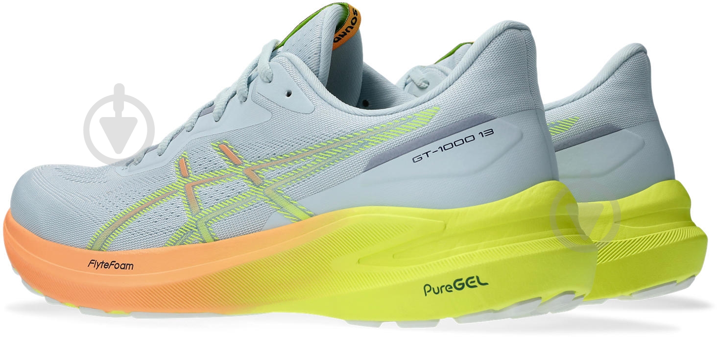 Кроссовки мужские Asics GT-1000 13 PARIS 1011B952-750 р.44 серые - фото 5