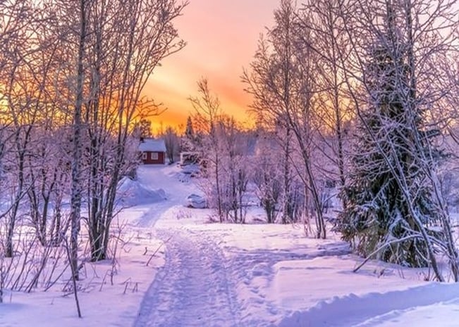 Набор со стразами на подрамнике Зимний день 30x40 см GoToArt - фото 1 Набор со стразами на подрамнике Зимний день 30x40 см GoToArt - фото 1