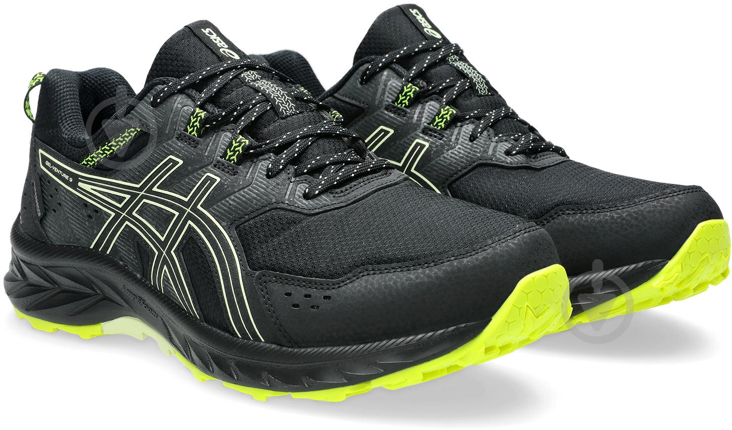 Кроссовки мужские демисезонные Asics GEL-VENTURE 9 WATERPROOF 1011B705-003 р.44 черные - фото 4