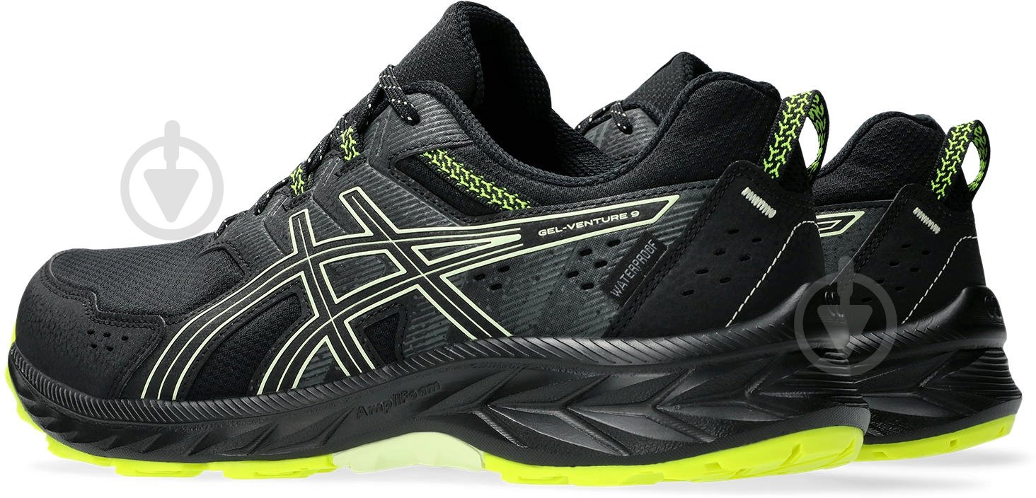 Кроссовки мужские демисезонные Asics GEL-VENTURE 9 WATERPROOF 1011B705-003 р.44 черные - фото 5