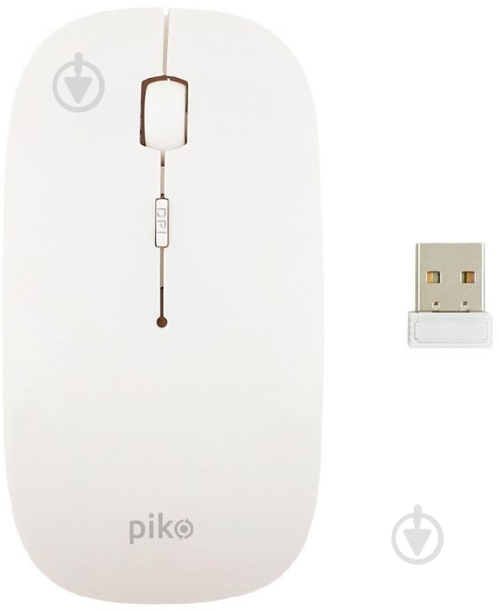 Мышка Piko MSX-016 Wireless White (1283126467110) - фото 1 Мышка Piko MSX-016 Wireless White (1283126467110) - фото 1