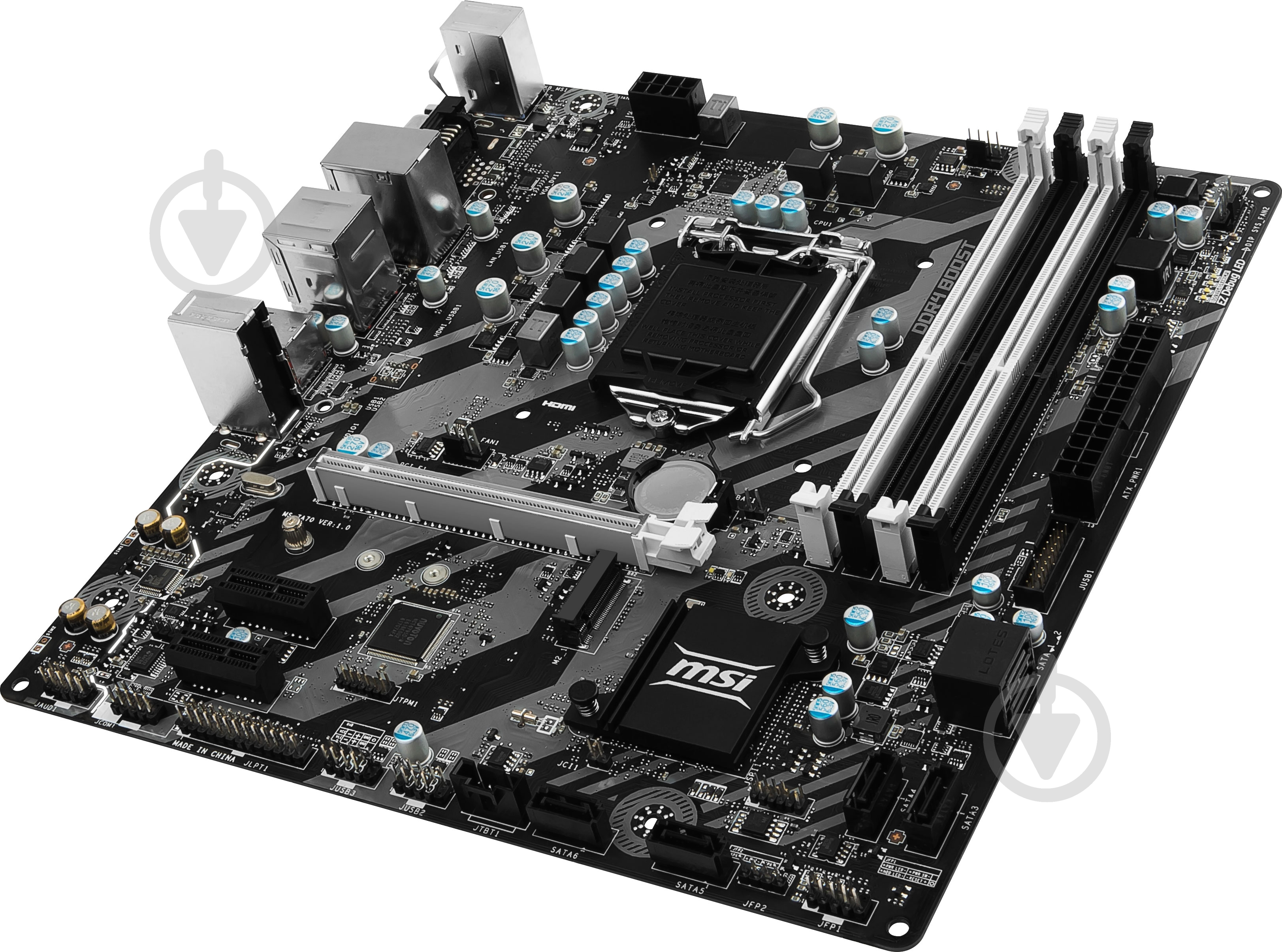 Материнская плата MSI H270M_BAZOOKA (Socket 1151, Intel H270, mirco ATX) - фото 3 Материнская плата MSI H270M_BAZOOKA (Socket 1151, Intel H270, mirco ATX) - фото 3