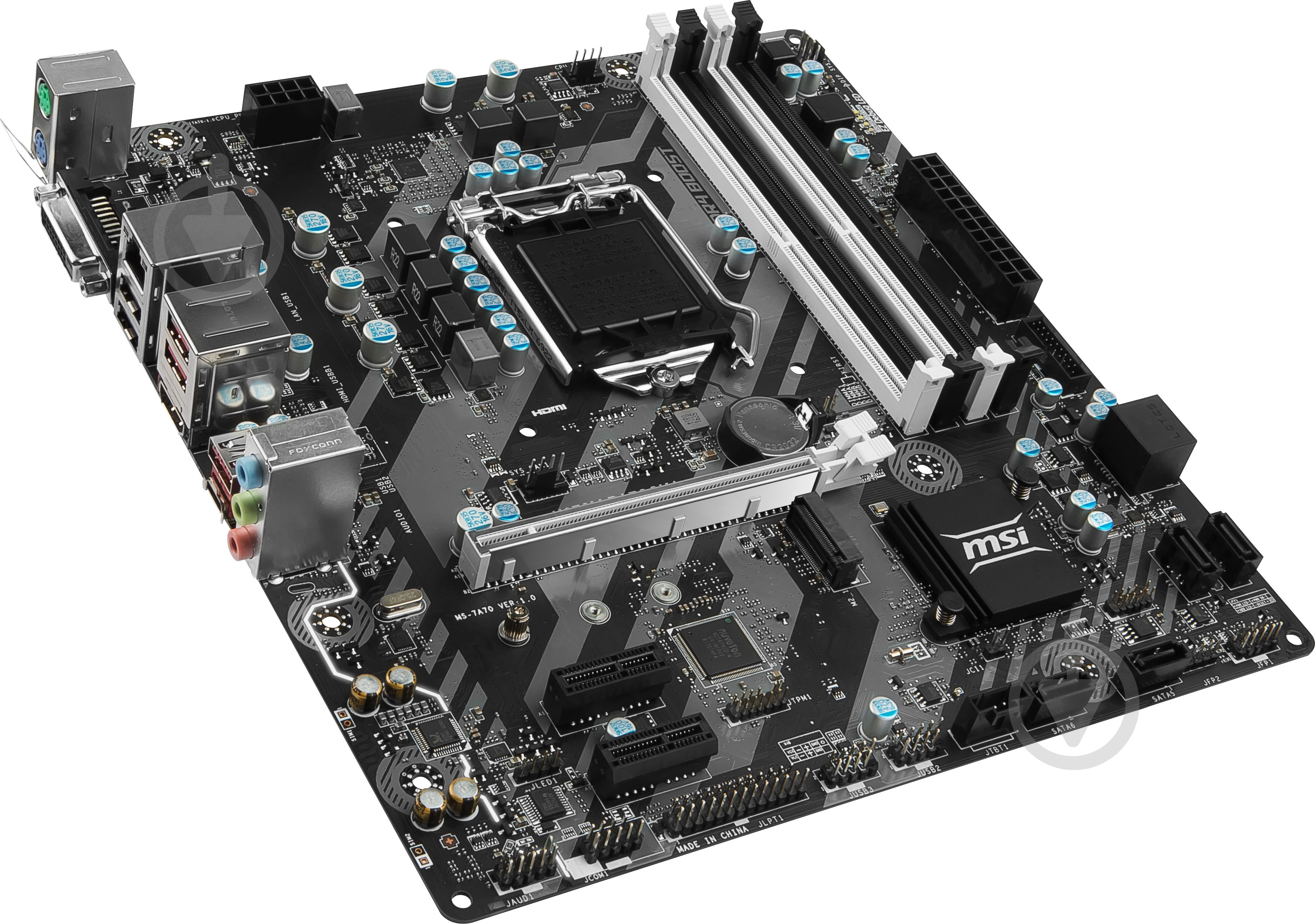 Материнская плата MSI H270M_BAZOOKA (Socket 1151, Intel H270, mirco ATX) - фото 2 Материнская плата MSI H270M_BAZOOKA (Socket 1151, Intel H270, mirco ATX) - фото 2