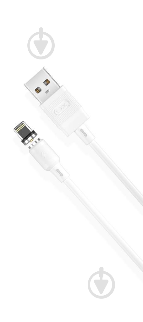 Кабель Xo USB A - Lightning NB187 2.1A 1 м white - фото 1