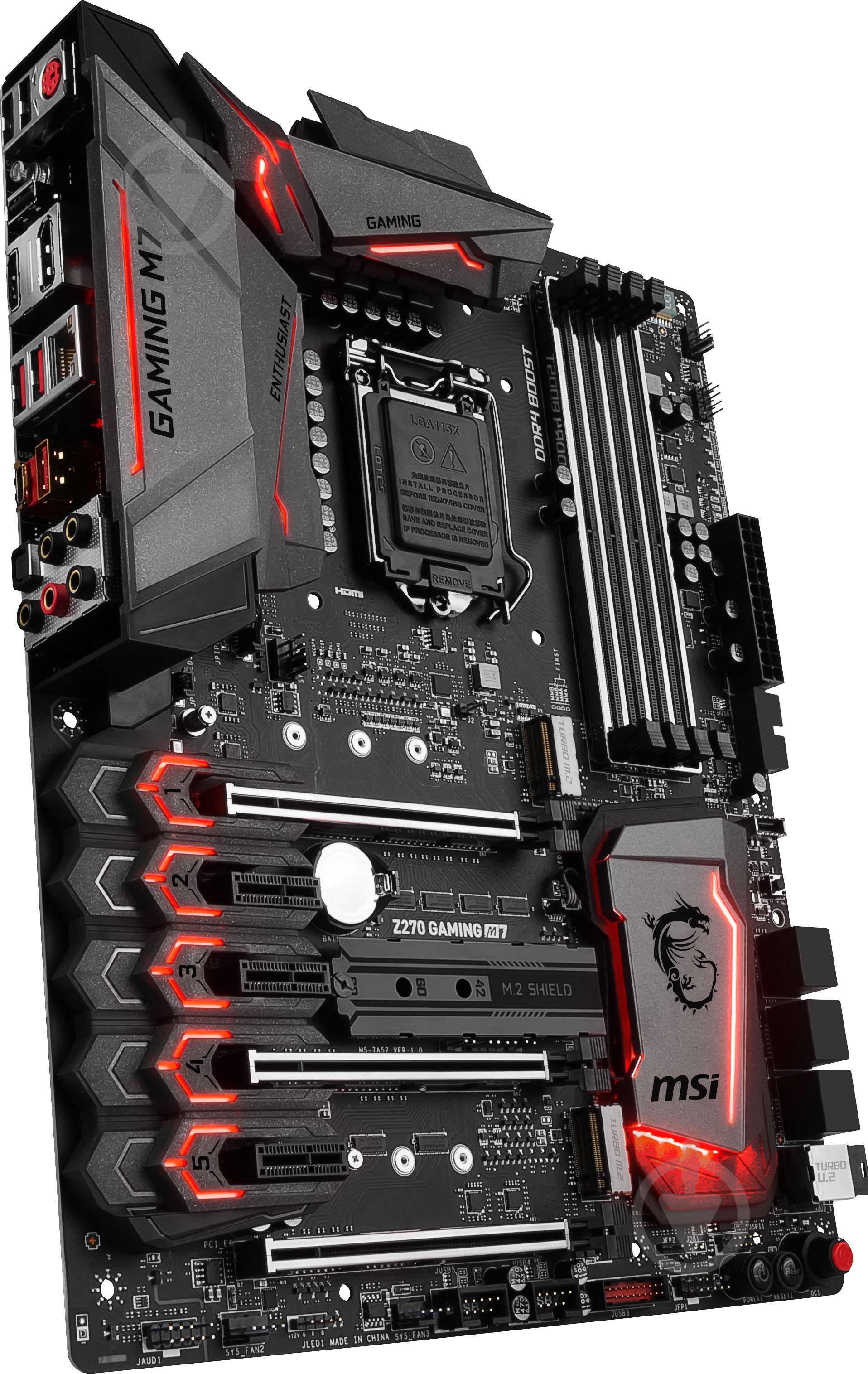Материнська плата MSI Z270_GAMING_M7 (Socket 1151, Intel Z270, ATX) - фото 2