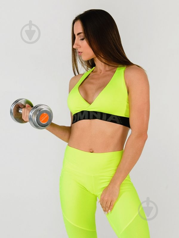 Бра OmniaWear Roberta Lime 032419004 р.L жовтий - фото 4