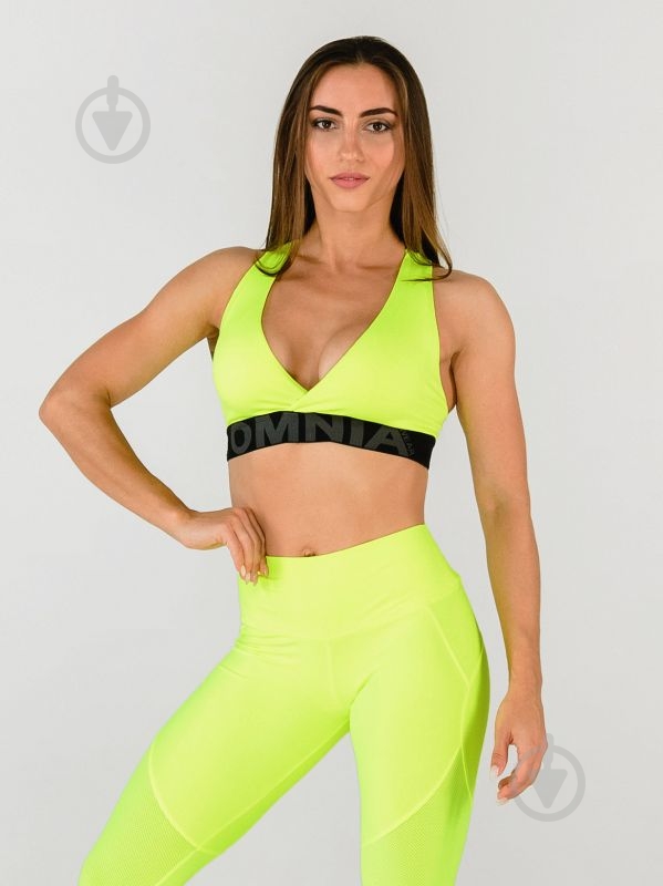 Бра OmniaWear Roberta Lime 032419004 р.L жовтий - фото 5