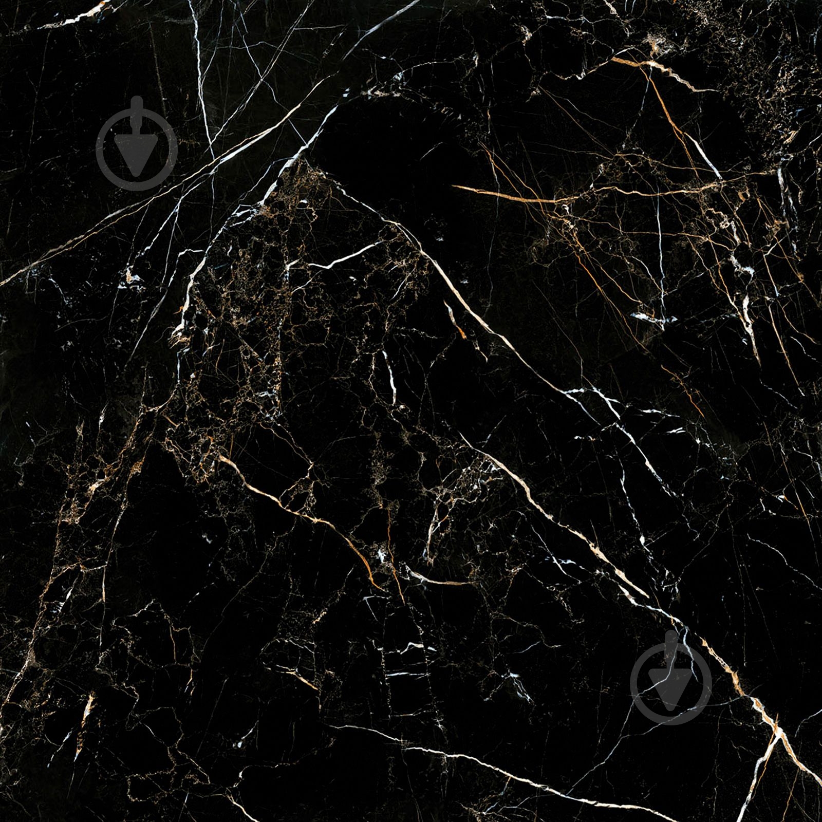 Плитка TAU Ceramica PORTLOREN BLACK PULIDO 120x120 . - фото 1
