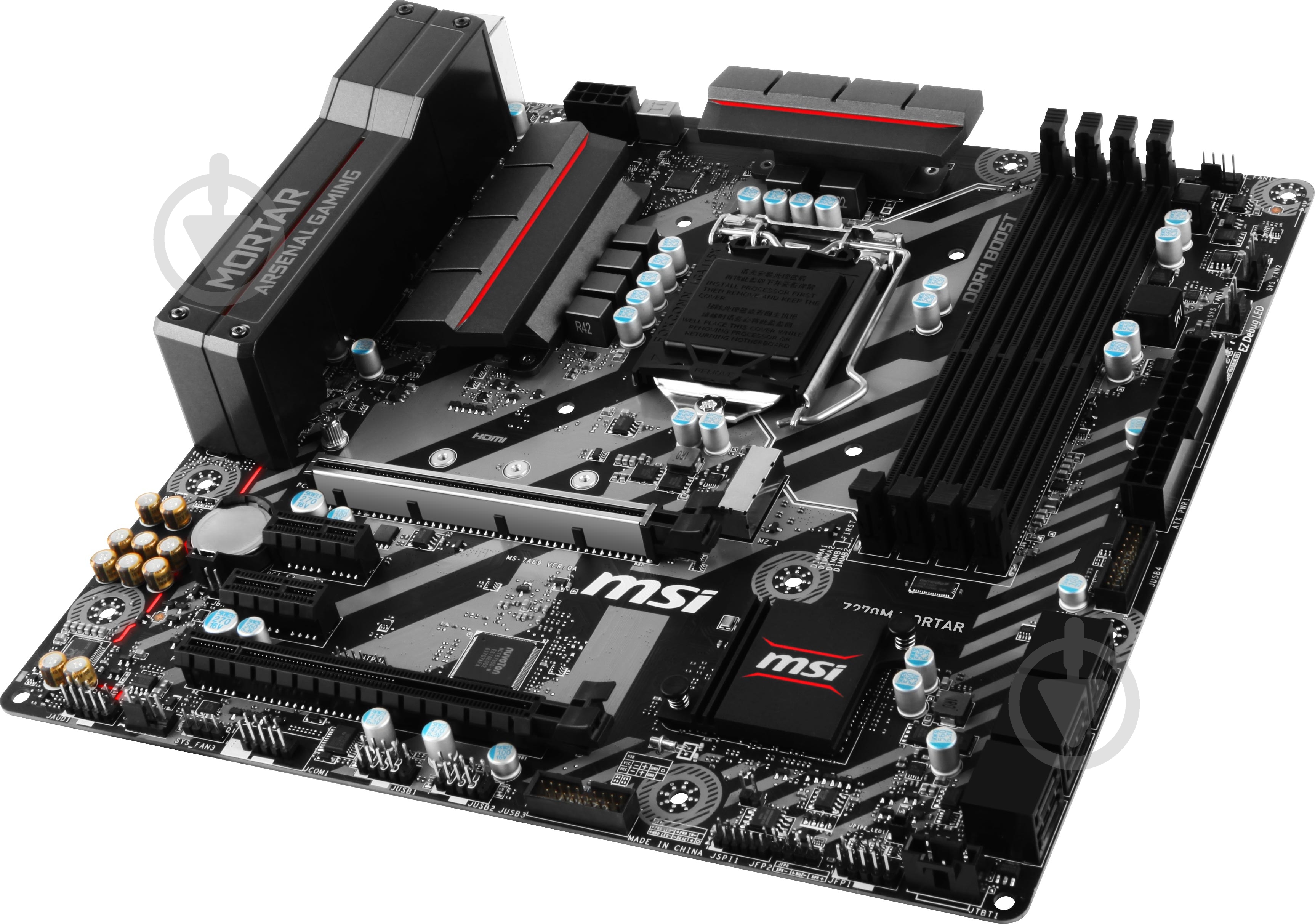 Материнська плата MSI Z270M_MORTAR (Socket 1151, Intel Z270, mirco ATX) - фото 3