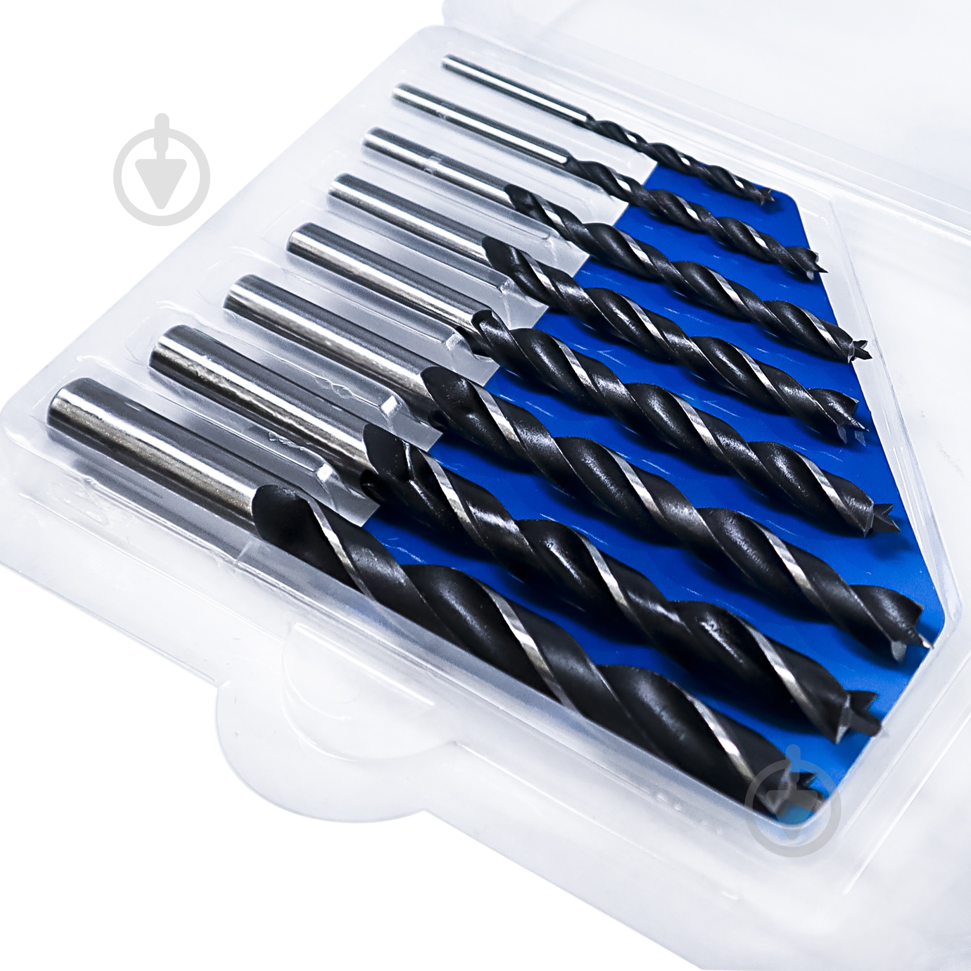 Набор сверл по дереву S&R Meister 3-10 мм 8 шт. 216802008 - фото 3