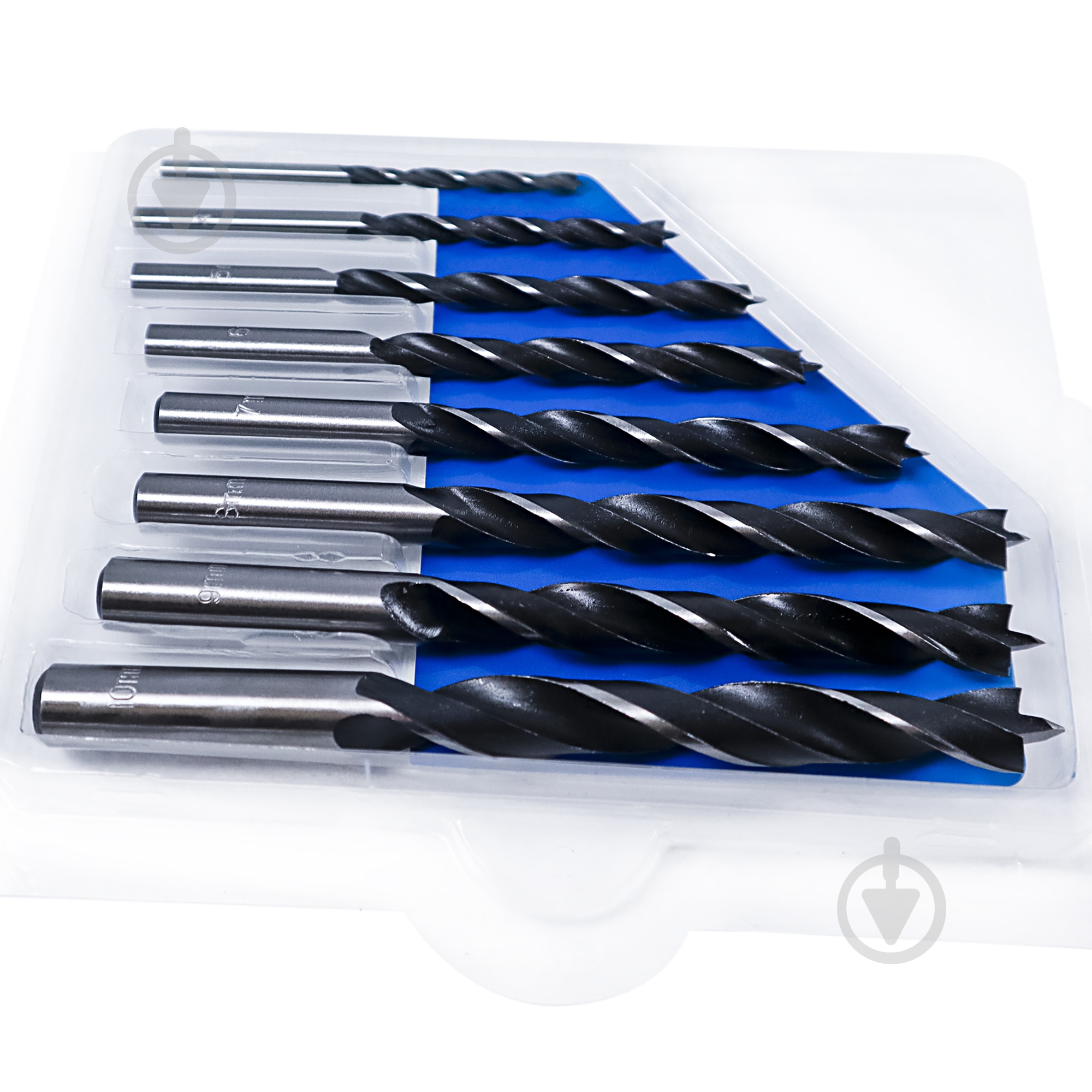 Набор сверл по дереву S&R Meister 3-10 мм 8 шт. 216802008 - фото 2