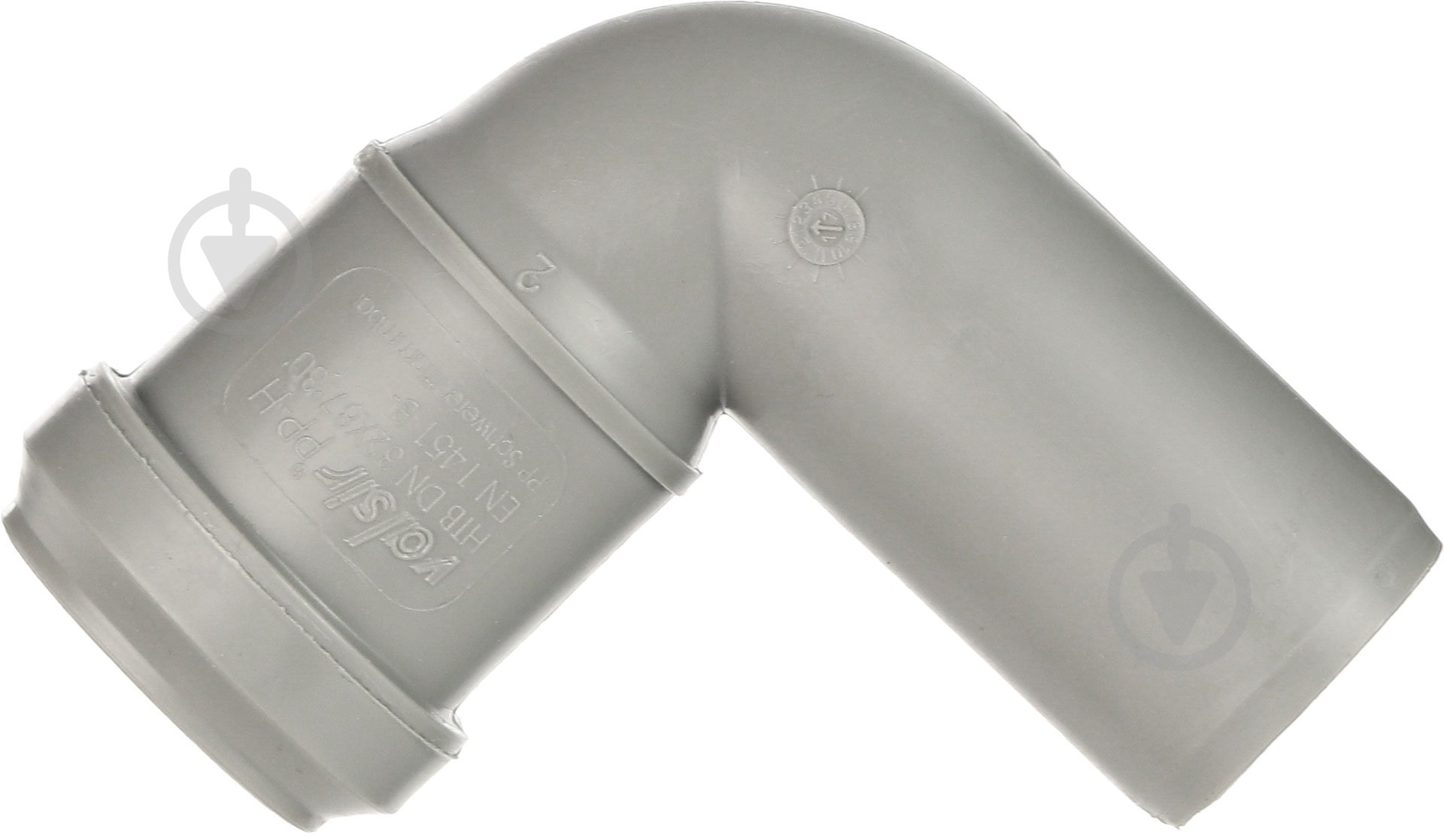 Колено канализационное Valsir Valsir ПП d32x87° - фото 1