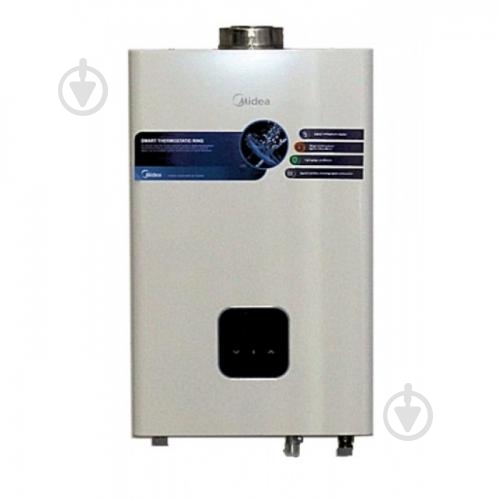 Газовая колонка Midea JSG22-12HC2 с трубой в комплекте - фото 1