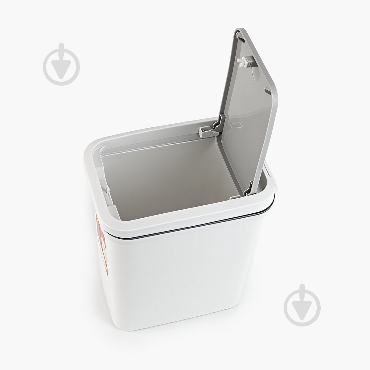 Ведро для мусора MVM BIN-04 6L Grey - фото 8