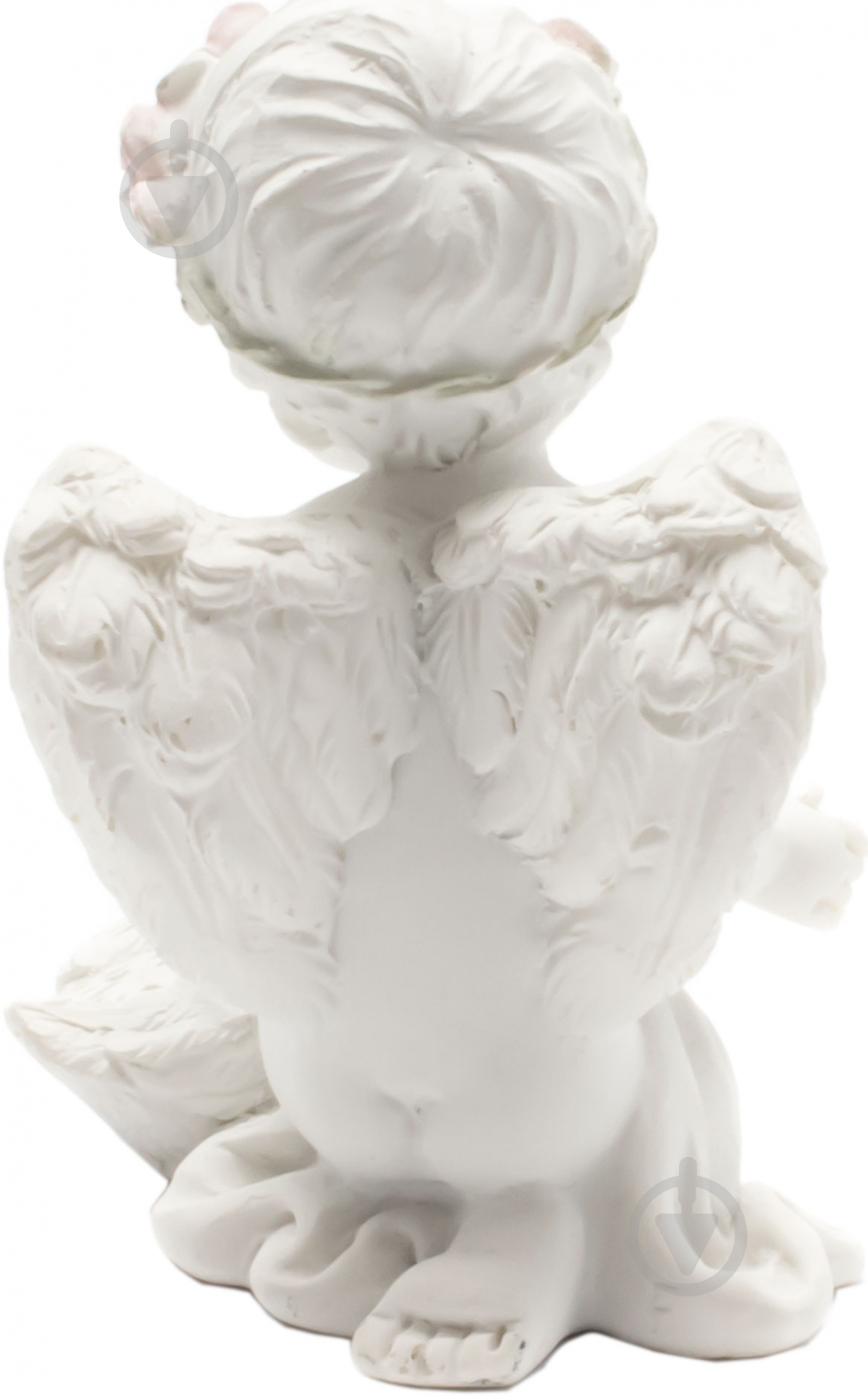 Фигурка Lefard ангел с гусенком 598-074 9х6 см белый - фото 3 Фигурка Lefard ангел с гусенком 598-074 9х6 см белый - фото 3